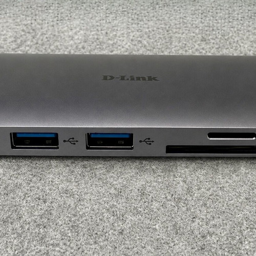 8-in-1 USB-C Hub HDMI Ethernet USB-A Card Reader like new