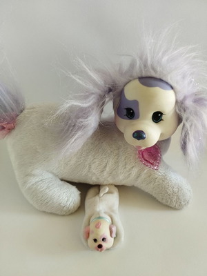 Vintage 80's Puppy Surprise σκυλίτσα με ένα κουταβάκι μεταχειρισμένο