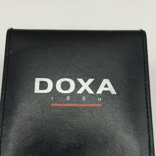 Doxa Trofeo Chronograph 285.10.103.01W men's watch, black dial