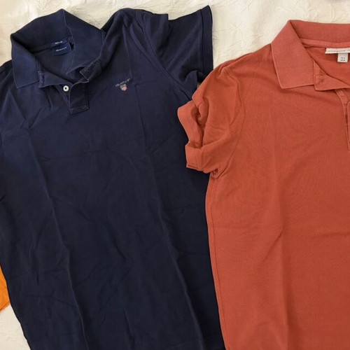 Men's T-shirts Gant and Lacoste like new, pack of 3, size M