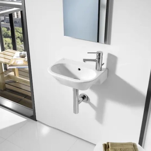 NEXO SANITANA νιπτήρας λευκός καινούργιος, 40,5x27,5 εκ. by ROCA Spain