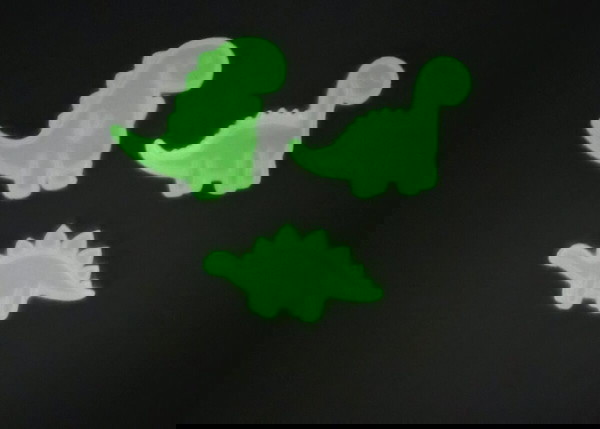 Δεινοσαυρακια glow in the dark(3 τεμάχια)
