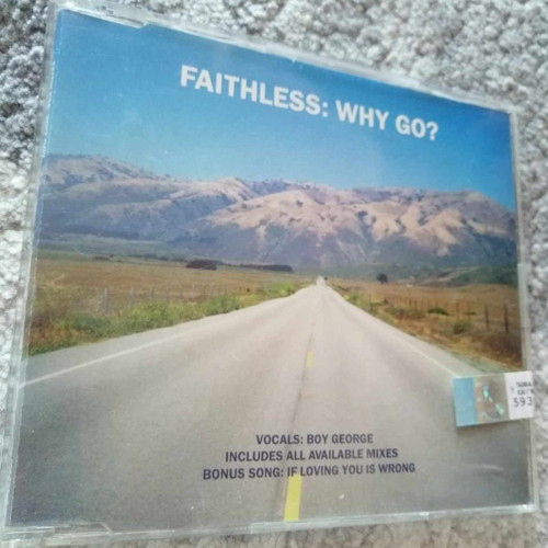Faithless feat. Boy George Why Go? CD-Single used, electronic
