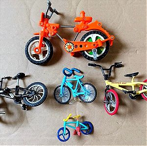 5 ποδήλατα μινιατούρες vintage