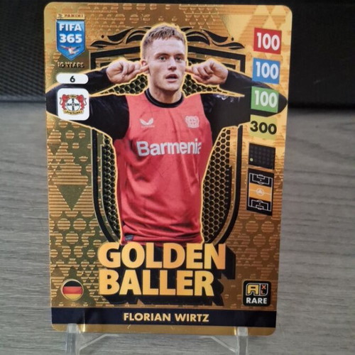 FIFA Adrenalyn 365 2025 Florian Wirtz Golden Baller card new