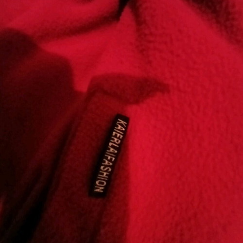 Autumn jacket used, red, reversible, size XL