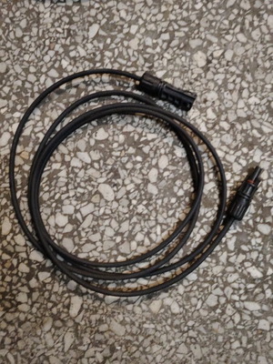 Προέκταση καλωδίου solar 6mm² με βύσματα MC4