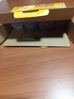 Confetti box for party