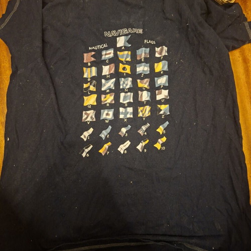 Navigare T-shirt black, XL, like new