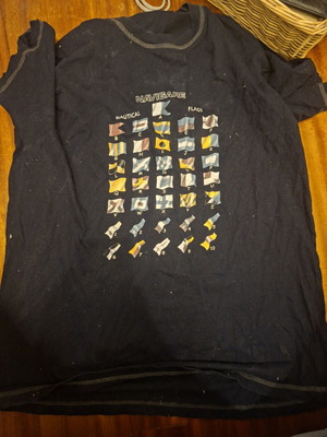 Navigare T-shirt black, XL, like new