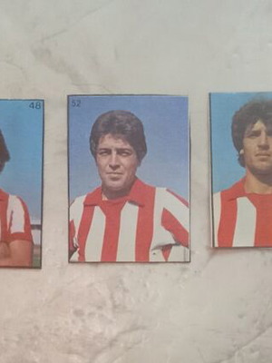 Χαρτάκια Μπλεκ Ολυμπιακός Πειραιώς 1980 μεταχειρισμένα, κάποια με φθορά