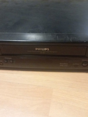 Philips VCR used, for parts, retro model