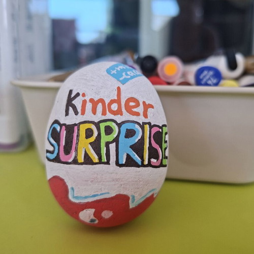 Kinder Surprise decorative handmade figure, new