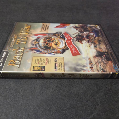 Cossacks: Back to War PC game used, 2002, English version