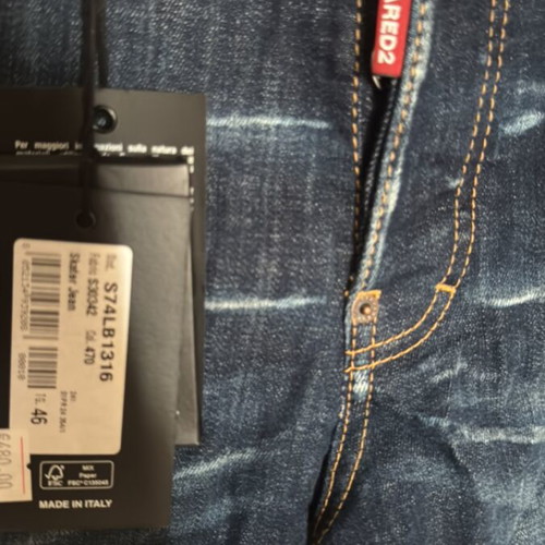 Dsquared 2 jeans size 46, new, blue