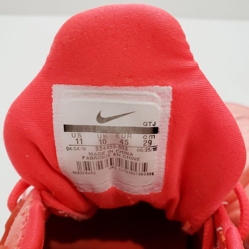 Nike Air Vapormax Plus 924453 VM used pink sports shoes size 44.5-45