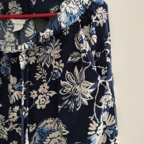 Floral pants H&M like new, size XL 42, viscose