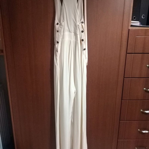 SugarFree jumpsuit beige with pink shade size M new