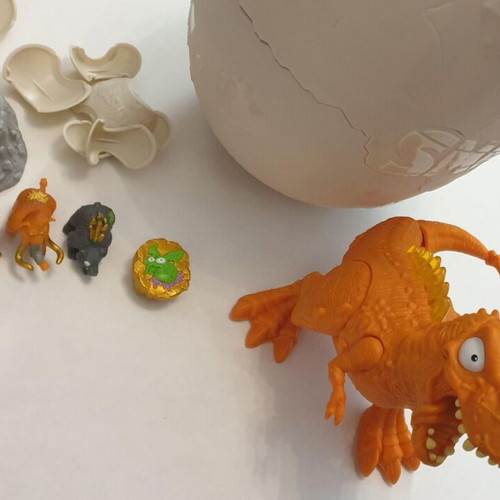 Zuru Smashers Dino Island Mega Egg T-Rex Toy like new