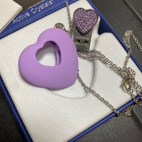 Swarovski USB new hidden in jewelry with long chain
