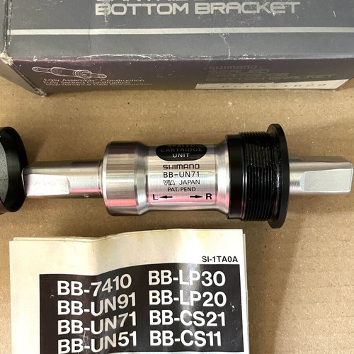 Shimano BB-UN71 sealed cartridge bottom bracket