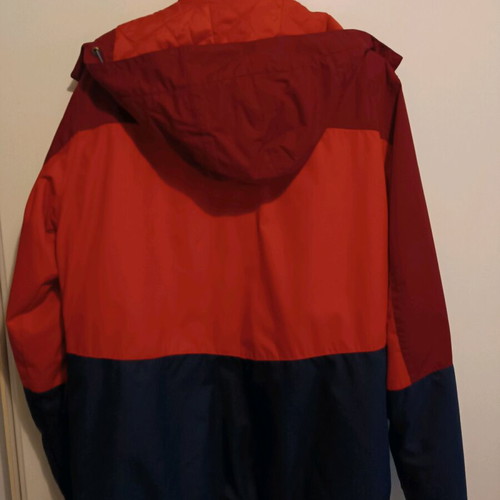Brunotti men's jacket used, size L, blue-red-bordeaux