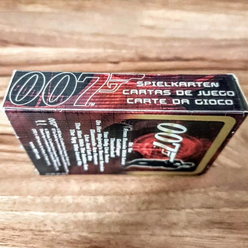 James Bond 007 playing cards new with 52 original images from first 10 films