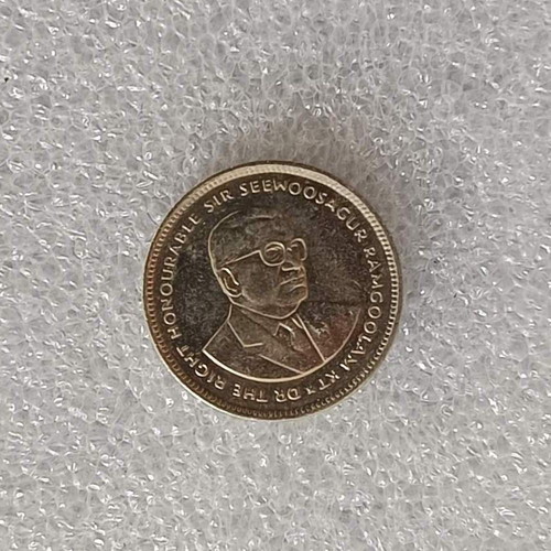 Mauritius 20 Cents Coin 2007 like new