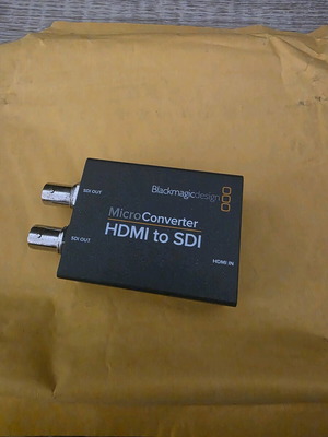 Blackmagic Design Micro Converter HDMI to SDI used