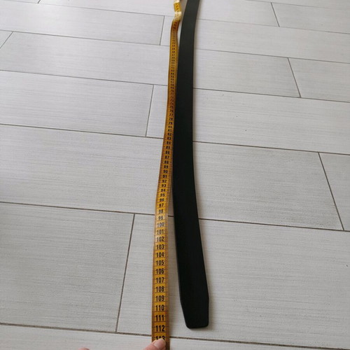 Batik Paul Cabor Kunkel men's leather belt like new, 110cm black and brown