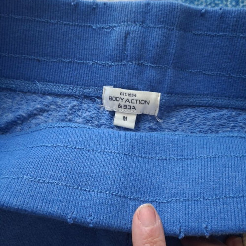 Body Action women's cotton shorts blue size medium like new