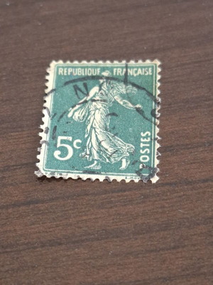 Collectible stamp used