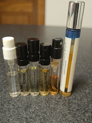 Tester samples feminine like new, niche perfume collection