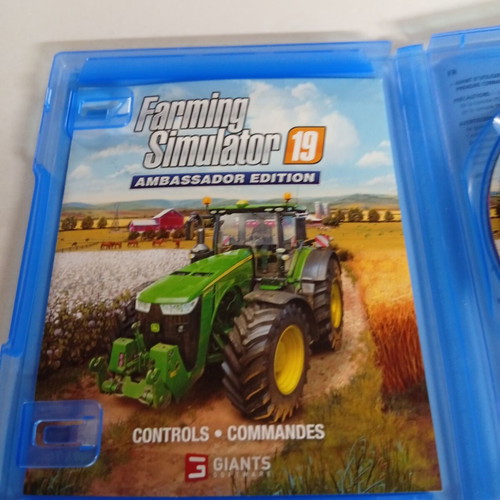 Farming Simulator 19 Ambassador Edition PS4 game like new