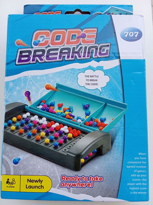 Code Breaking board game new with instructions