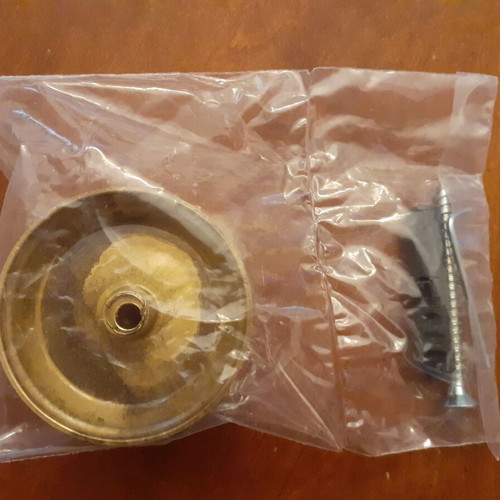 Zogometal rosette gold for 35mm curtain rod new