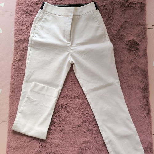 Set of two Zara high-waist pants with elastic waist like new