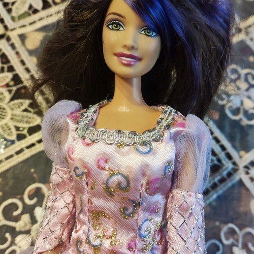 Barbie Raquelle doll with Princess Anneliese gown