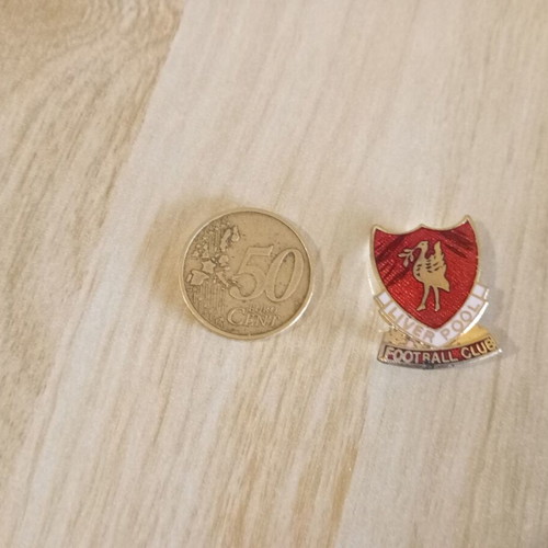 Vintage Liverpool football club badge used