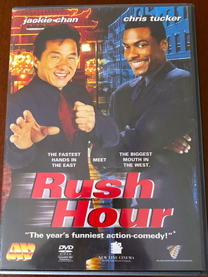 Rush Hour DVD в отлично състояние с субтитри