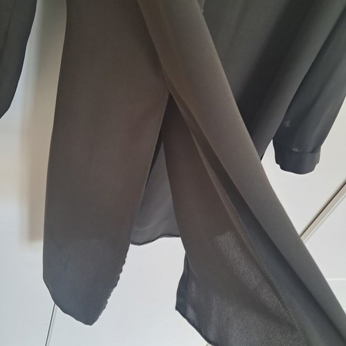 Viscose women's long shirt khaki like new Papaya weekend UK 16