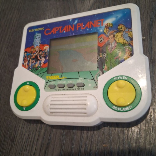 Tiger Electronics Captain Planet handheld game used