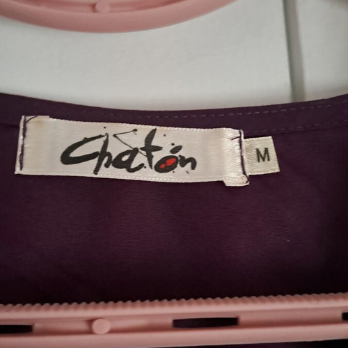 Chaton dress like new, medium size, purple