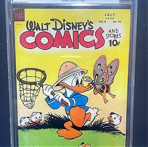 Walt Disney's Comics and Stories #94 CGC 8.0  7/1948