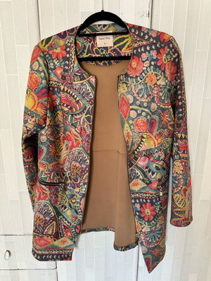 Blazer coat like new, colorful, Sweet Miss