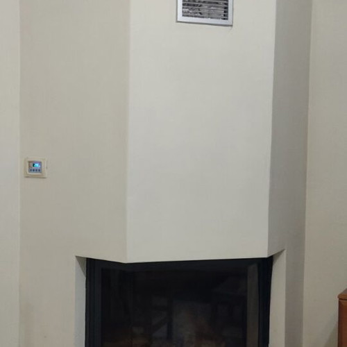 Energy-saving fireplace