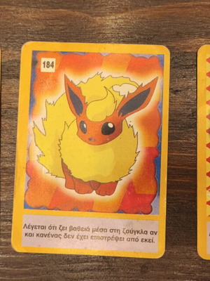 Pokemon cards pack of 3 used, 2000s