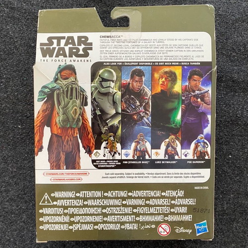 Star Wars Chewbacca action figure new
