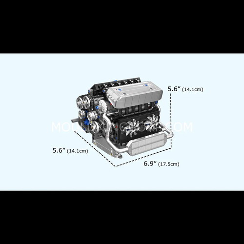 Mould King 10213 BMW S55 Engine Model new, compatible with Lego