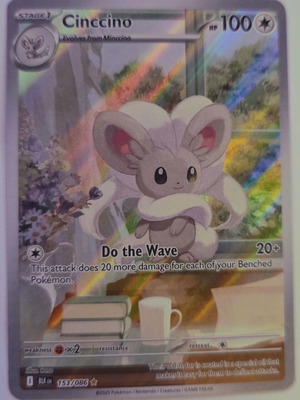 Cincinno BLK 153 Pokémon card near mint
